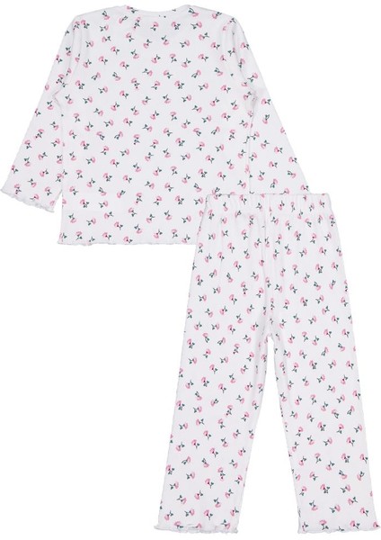 Çiçek Desenli 2-5 Yaş Pijama Takımı fiyatları