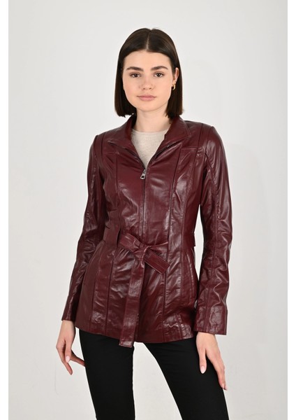 Kadın Deri Mont 920UZN modelleri