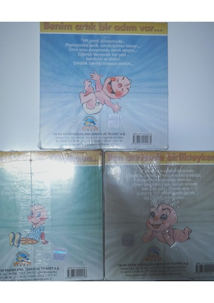 Ya-Pa Çizgilerle Çocuğungelişimi Serisi 3 Lü Kitap Seti