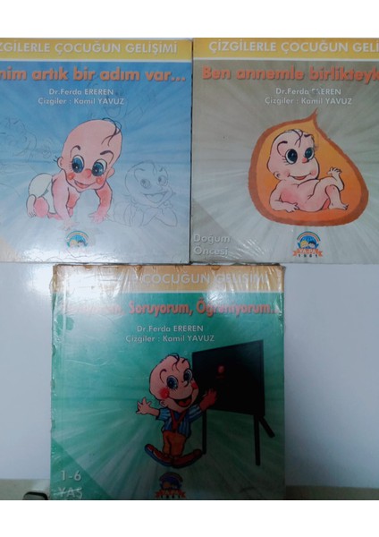 Ya-Pa Çizgilerle Çocuğungelişimi Serisi 3 Lü Kitap Seti fiyatları