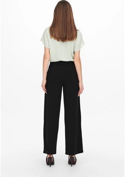 Jdygeggo Regular Fit Normal Bel Geniş Paça Pantolon Bayan Pantolon 15208430 fırsatları