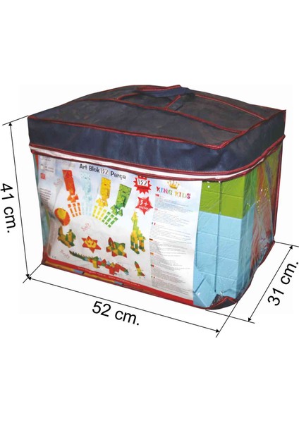 Sanat Blok 132 Parça - Yaratıcı Figür Oluşturma - Yetenek - Zeka - Beceri Oyuncakları indirimleri