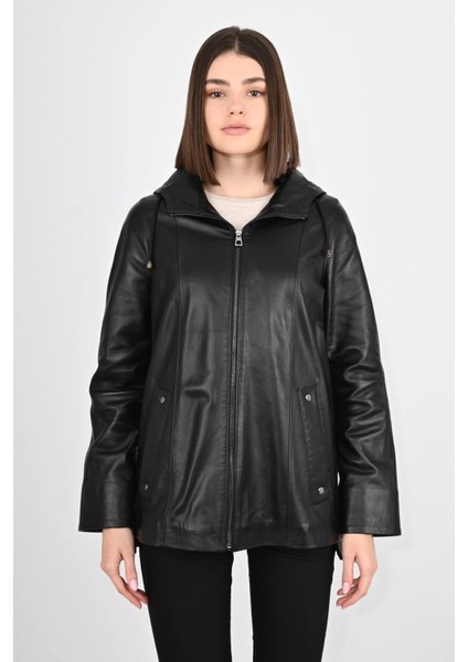 Kadın Deri Mont 8011KSN