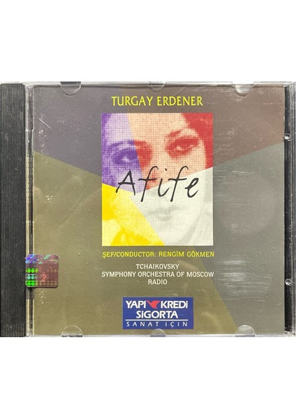 (Plak Değildir CD Dir) CD Turgay Erdener Afife Tchaikovsky CD