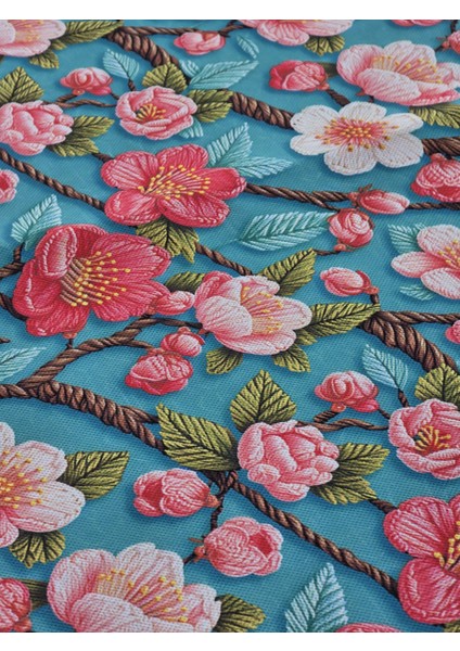 Mint Çiçek Desenli Runner indirimleri