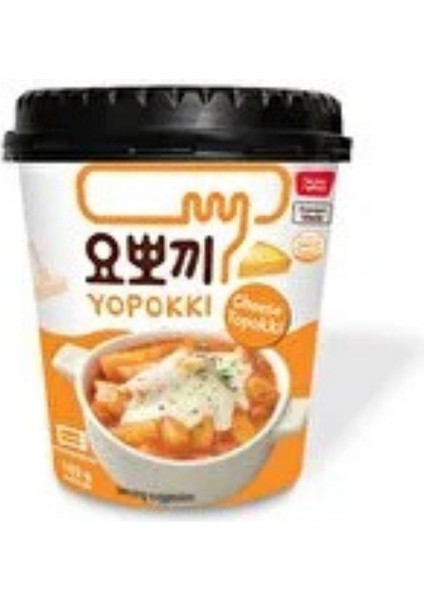 Cheese Tteokbokki Peynir Soslu Kore Pirinç Keki 120G