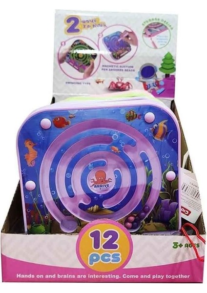 Ctoy Manyetik Labirent Oyunu 66439 Mor