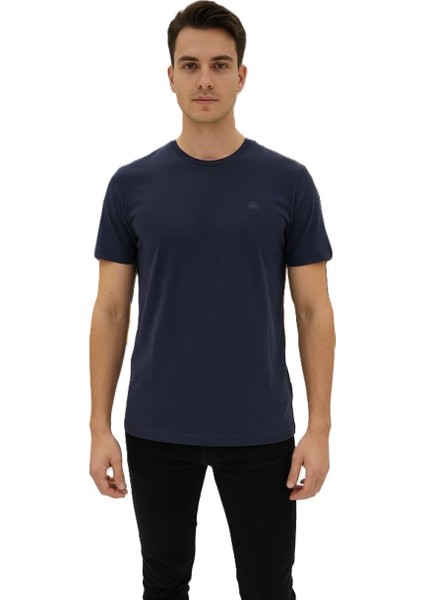 26- 4350 Süper Battal Büyük Beden Unisex Bisiklet Yaka T-Shırt modelleri