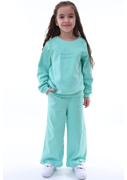 Kyex Kız Çocuk Alt Üst Kaşkorse Pamuklu Eşofman Takımı modelleri