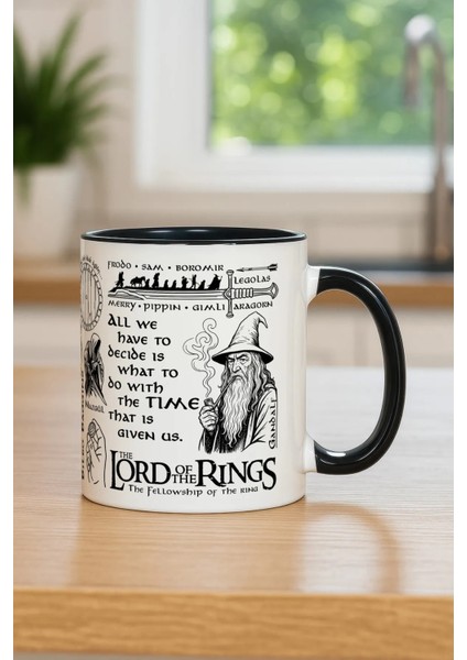 Yüzüklerin Efendisi, Lord Of The Rings Temalı Özel Tasarım Kupa fırsatları