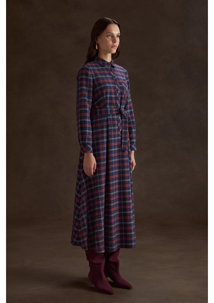 Ekose Desenli Elbise fiyatları