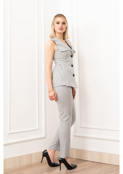 Elegant Line Uzun Yelekli Takım 1264 modelleri