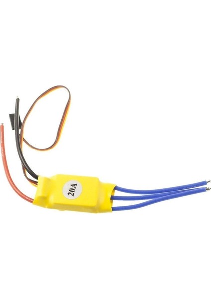 Esc 20A Uyumlu Brushless Fırçasız Motor Hız Kontrol Sürücüsü