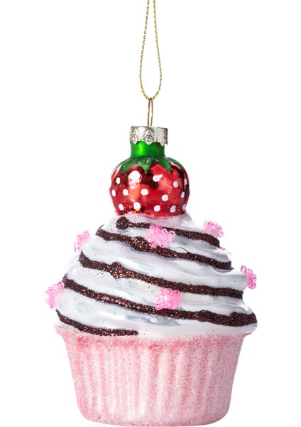 Cupcake Ağaç Süsü 9cm
