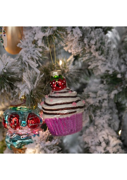 Cupcake Ağaç Süsü 9cm fiyatları