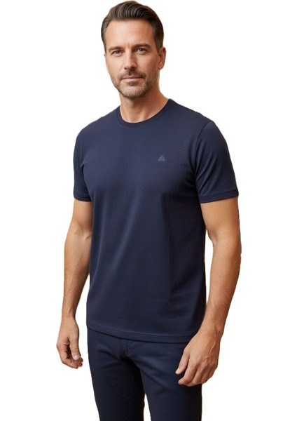 26- 4350 Süper Battal Büyük Beden Unisex Bisiklet Yaka T-Shırt fırsatları