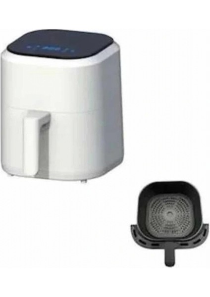 Hava Fritözü 4l Airfryer Pratik Uzun Ömürlü Yağsız Pişirme Taşınabilir
