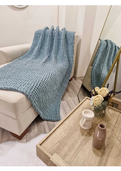 Puffy Tv Battaniyesi 100X150 cm Gri