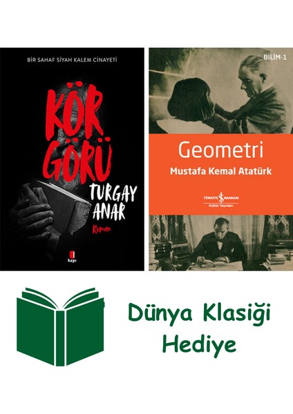 Körgörü + Geometri + Dünya Klasiği Hediye