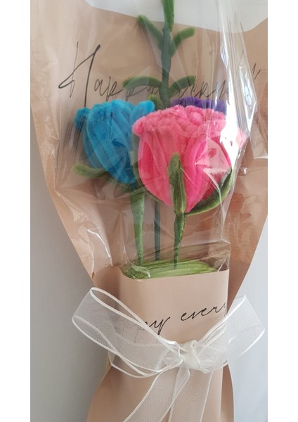 Gül Çiçek Buketi – El Yapımı Hediyelik Aranjman fiyatları