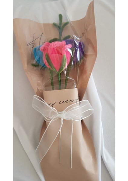 Gül Çiçek Buketi – El Yapımı Hediyelik Aranjman indirimleri