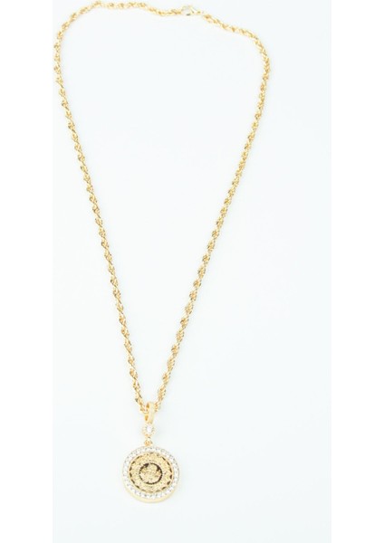 Çeyrekli Zincir Gold Kolye modelleri