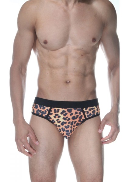- Leopar Jockstrap Fantezi Iç Giyim