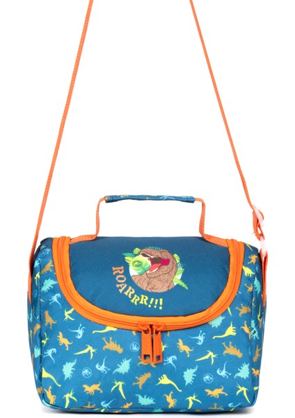 Lisanslı Dinozor Desenli Termal Beslenme Çantası