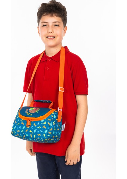 Lisanslı Dinozor Desenli Termal Beslenme Çantası modelleri