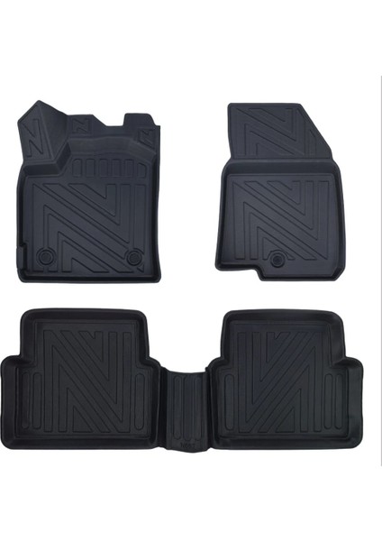 Dacia Jogger 2022 ve Sonrası Uyumlu Araca Özel Premium 4d Havuzlu Oto Paspas Takımı fiyatları