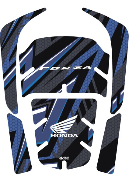 Honda FORZA-250 (2024-2025) ile Uyumlu Tank Pad Depo Koruma GC20-M