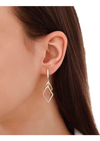 Tasarım Altın Küpe - 14K modelleri