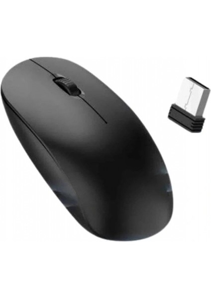 Siyah Kablosuz Mouse Wireless Mouse Minimal Tasarım fırsatları