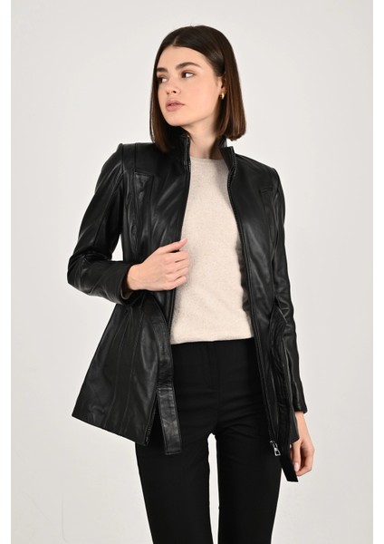 Kadın Deri Mont 920UZN modelleri