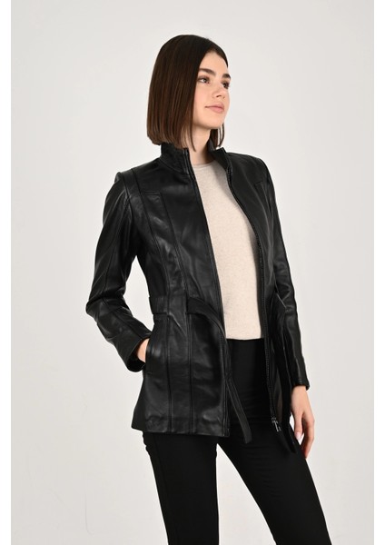 Kadın Deri Mont 920UZN indirimleri