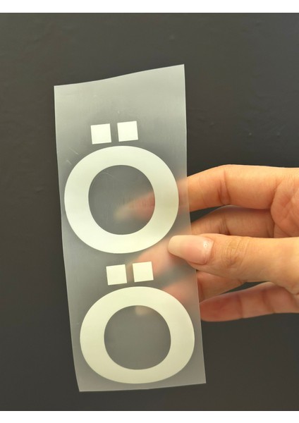 2 Li Ütü Ile Yapışan Ö Harfi Arma Transfer Baskı fiyatları