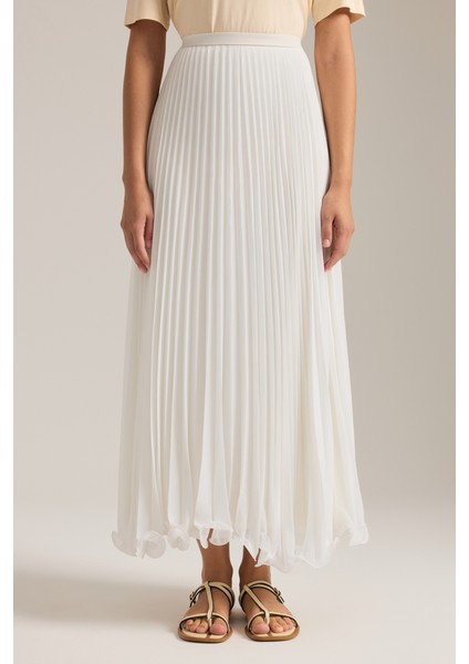 Etek Ucu Misinalı Piliseli Etek modelleri