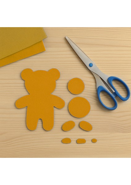 Turuncu Keçe Tabaka 10'lu Paket 50X70 cm - 1.5 mm Kalınlık fiyatları