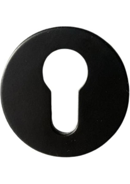 RO22 Kapı Kolu Rozeti Yale (Dış Kapı) Siyah 52X52X5 mm