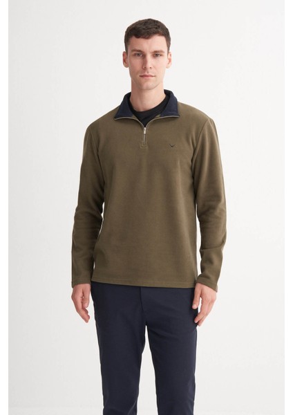 Haki Erkek Sweatshirt 56430 fiyatları