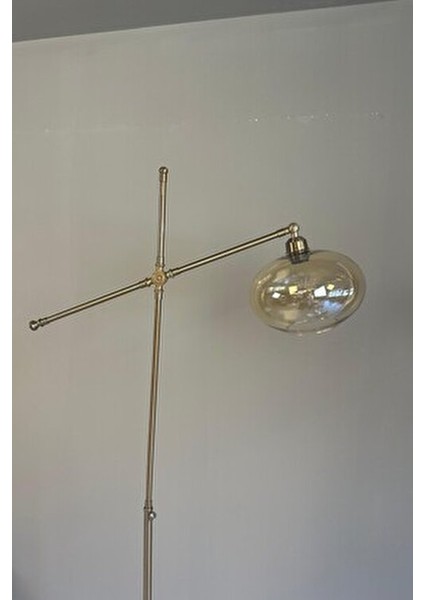 Solvia Cam Bal Rengi Makas Gövde Lambader Modern Oturma Odası indirimleri