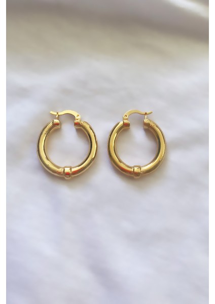 Gold Halka Küpe modelleri