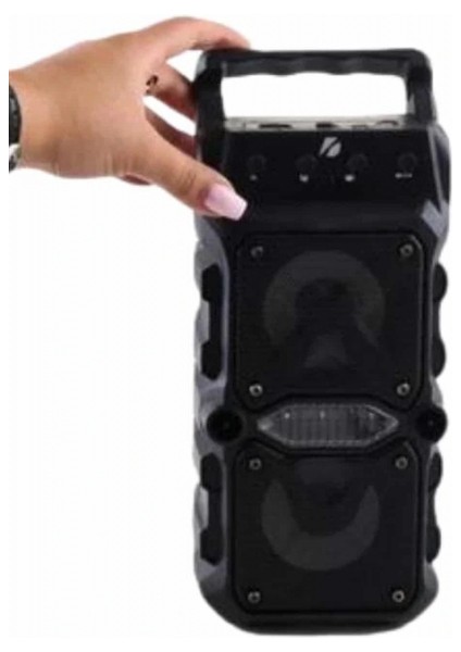 Bluetooth Hoparlör Çift Mikrofonlu Güçlü Ses Kaliteli Kesintisiz Kablosuz fırsatları