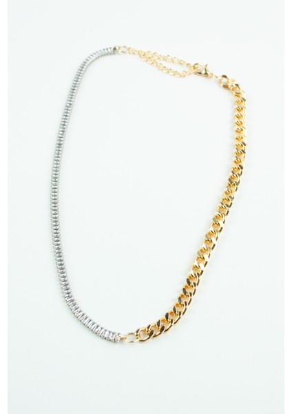 Gold Zincir Baget Taşlı Kolye indirimleri