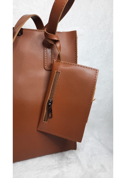 Günlük Cüzdanlı Suni Deri Kadın El ve Omuz Çantası fiyatları