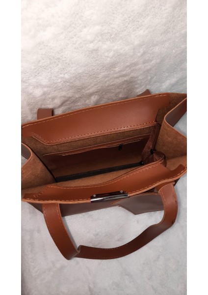 Günlük Cüzdanlı Suni Deri Kadın El ve Omuz Çantası modelleri