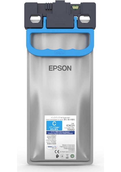 T05A200-C13T05A200 Mavi Orijinal Kartuş