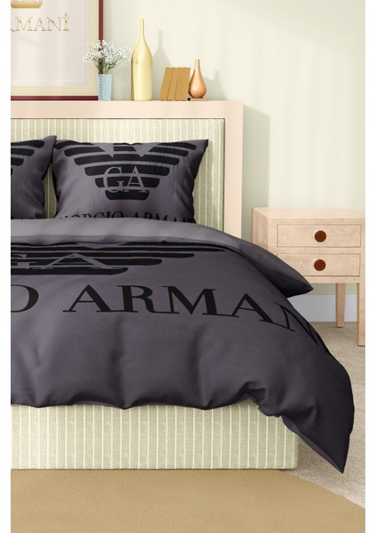 Nevresim Takımı Çift Kişilik Pamuklu Saten Kumaş 6 Parça 3D Dijital Baskı Duvet Cover Set Model No: fırsatları