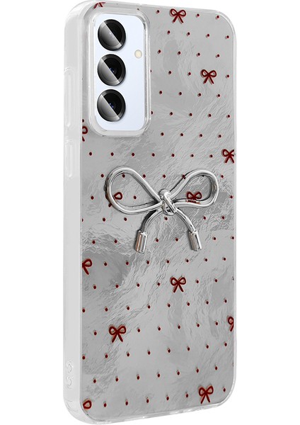 Spia Galaxy S25 Plus Kılıf Kamera Korumalı Figürlü Spıa Ponti Silikon Kapak - Açık Mavi modelleri