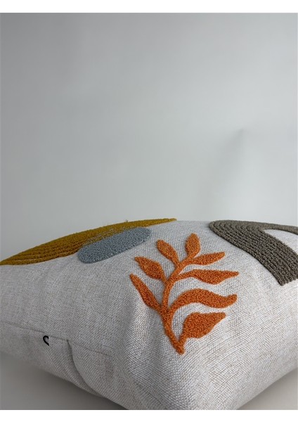 Makine Nakışlı Punch Desenli Kırlent Kılıfı PUN06– 43X43 cm fiyatları